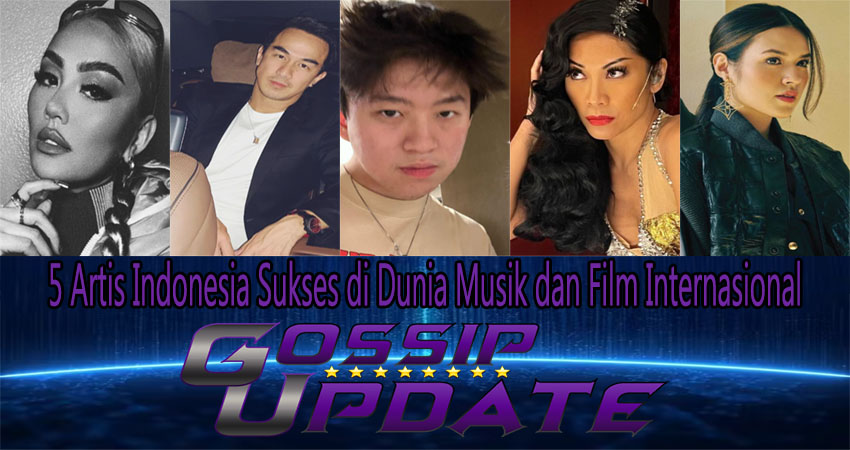 5 Artis Indonesia Sukses di Dunia Musik dan Film Internasional