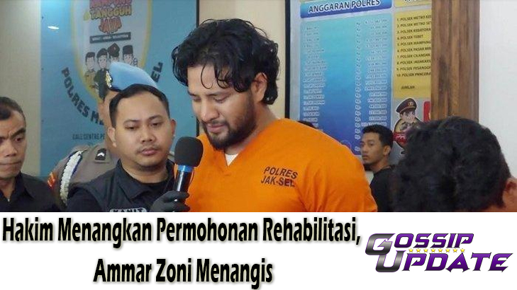 Ammar Zoni Menangis