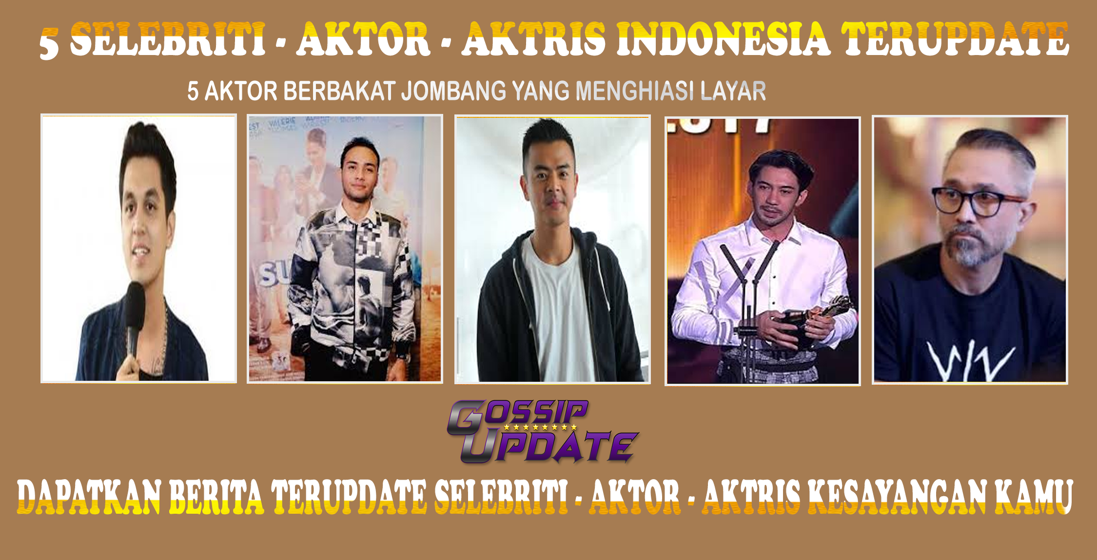 5 Aktor Berbakat Jombang